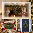 thumbnail image 5 of Qwtwty Christmas Wreath, Farmhouse Christmas Door Garlands Decorations for Home Porch Table Centerpiece Wall Window Party Holiday Decor, 5 of 7
