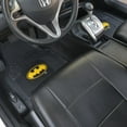 DC Comics Batman Car Floor Mats 3pc Set Logo on Heavy Duty Rubber