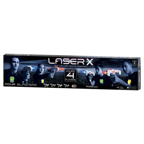 Laser X Micro Blasters Real Life Gaming Experience 4Player Set 4pack