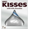 thumbnail image 2 of (3 pack) Hershey's Kisses Solid Milk Chocolate Candy, Gift Box 7 oz, 2 of 10