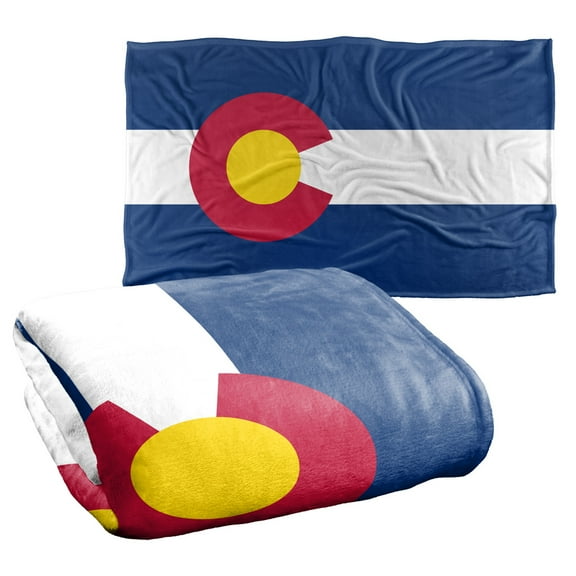 Colorado Flag Silky Touch Super Soft Throw Blanket 36" x 58"
