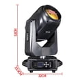 thumbnail image 3 of 1Pcs 300W Beam Moving Head Light DMX 512 Control Stage Effect Nightclub Party DJ Disco Lighting Effect, 3 of 11
