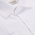 thumbnail image 4 of Paul Bernado Boy's 2204REG French Cuff Pique Design Dress Shirt - White - 8, 4 of 5