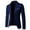 Navy, variant on Dagugfen Blazer for Men Dress Long Sleeve Button Suit Business Casual Officewear Elegant Formal Jacket for Wedding