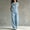 Sky Blue women two piece set a1, variant on BRELIL Women's Two Piece Sets V Neck Sleeveless Hoodie Wide Leg Pants Casual Lounge Matching Sets Solid Boho Vacation Travel Outfits Loose Tracksuit, Yellow XL