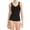 Black, variant on Women's Push-up Camisole, Shaping Control Vest with Flat Tummy and Push-up Effect, Made in Italy, Black, 2XL, Cod. 607