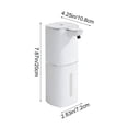 thumbnail image 3 of Leodye 1PCS Touchless Automatic Soap Dispenser Wall Mount Rechargeable 3 Gear Adjustable Infrared Motion Sensor for Bathroom Kitchen and office -3.94x2.83x7.87in, 3 of 9