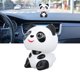 thumbnail image 5 of Adorno Para Salpicadero De Coche, Sensor De Luz, Respetuoso Con El Medio Ambiente, Adorno De Panda ABS Decorativo Con Energía Solar Para Regalo De Inauguración De La Casa, 5 of 7