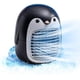 thumbnail image 1 of Lindo pingüino ventilador de aire acondicionado portátil, enfriador de aire inalámbrico USB recargable, espacio personal mini evaporativo, humidificador silencioso de 3 velocidades Misting Fa, 1 of 5