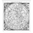 thumbnail image 3 of Ambesonne Constellation Shower Curtain, Antique Boreal, 69"Wx70"L, Grey, 3 of 3