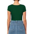 thumbnail image 3 of GFDYREE Women's Mock Turtle Neck Long Sleeve Tops Bodysuit, 3 of 5