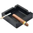 thumbnail image 3 of Cigar Ashtray Big Ashtrays for Cigarettes Outdoors Large Black 4 Dual-use Rest Unbreakable Silicone Cigar Ashtray for Patio/Outside/Indoor/Home Decor, 3 of 7