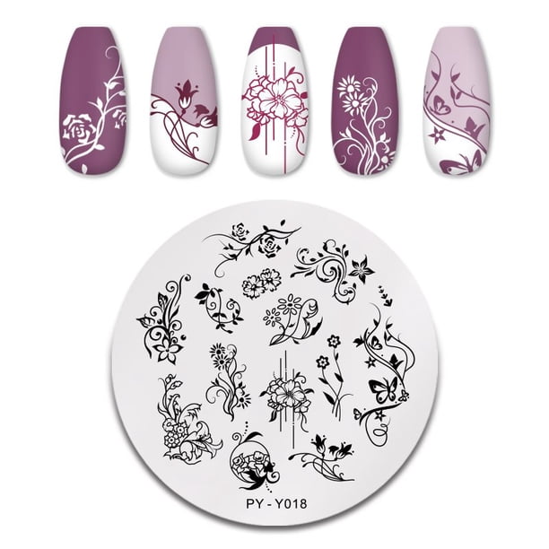 PICT YOU, patrones de animales, placas de estampado de uñas, placa de imagen para decoración de uñas de acero inoxidable, plantilla de sello, herramientas de plantilla PY-F011 Tan Jianjun unisex