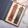 thumbnail image 1 of Marcapáginas de Madera TANGJMXG Hechos a Mano 2 Piezas Vintage Regalo para Mujeres Hombres Estudiantes, 1 of 4