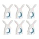 thumbnail image 2 of 6 clips de plástico para toallas , clips para sillas, soporte para toallas para sillas de piscina L L Blanco Azul Gloria Clips para edredón, 2 of 9
