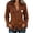 Brown, variant on Cowgirl Shacket Women Long Sleeve Slim Fit Button Down Collared Suede Western Jacket with Fringe Country Concert Tops