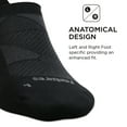 thumbnail image 5 of Feetures Elite Ultra Light Invisible Socks - Anti-Slip Sport Sock Liner with Targeted Compression - Black, S (1 Pair), 5 of 8