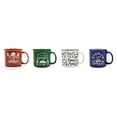 thumbnail image 2 of (2 pack) Life Is Better at The Campsite Mug Set - Multicolor, Ceramic, 14-ounces, 4-Pack (53357), 2 of 13