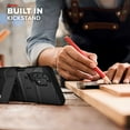 thumbnail image 6 of ZIZO BOLT Series for Galaxy A32 5G Case with Screen Protector Kickstand Holster Lanyard - Black, 6 of 6