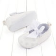 thumbnail image 2 of Infant Baby Girls Mary Jane Soft Sole Bowknot Princess Shoes Newborn Prewalker Dress Flats Toddler Sneaker, 2 of 5