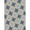 thumbnail image 1 of Ahgly Company Machine Washable Indoor Rectangle Transitional Grey Gray Area Rugs, 4' x 6', 1 of 7