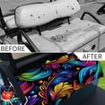 thumbnail image 3 of Funda de asiento para carrito de golf AQQA Tropical Feather, 140 x 81 cm, 3 of 8