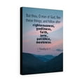 thumbnail image 4 of Scripture Walls  O Man of God 1 Timothy 6:11 Bible Verse Canvas Christian Wall Art Ready to Hang Unframed, 4 of 9