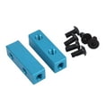 thumbnail image 4 of tamizeot 2Pcs RC Servo Mount Easy to Install DIY Accessory for 1/10 CW01 Model RC Car blue blue for 1/10 RC car, 4 of 6
