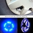 thumbnail image 1 of Lot de 4 Lumières de Valve de Roue de Voiture, Lumières de Roue LED de Vélo, Bouchons de Valve de Roue Étanches (Coloré), 1 of 6