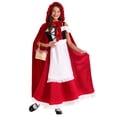 thumbnail image 2 of Deluxe Red Riding Hood Child's Costume, 2 of 12