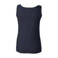 thumbnail image 3 of Gildan - Softstyle Women’s Tank Top - 64200L - Navy - Size: L, 3 of 3