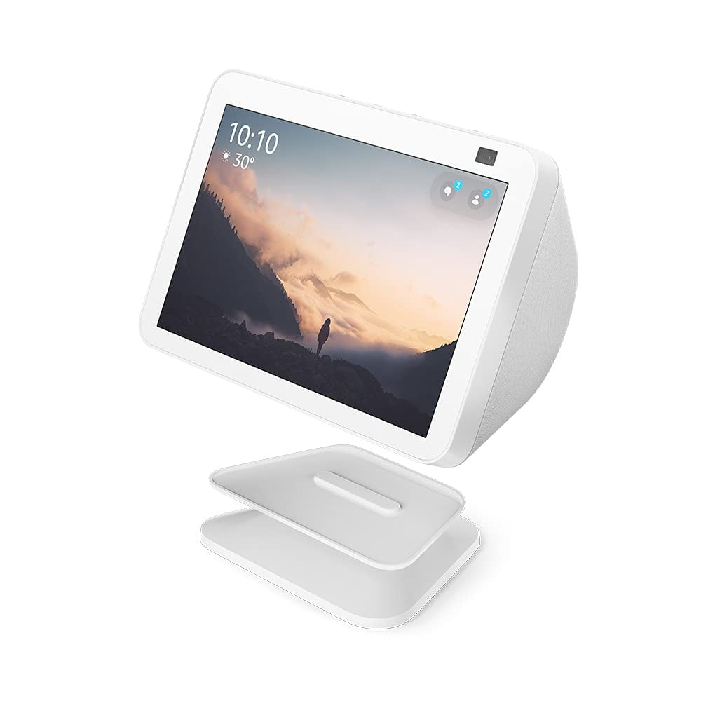 Adjustable Stand for Echo Show 8 (2nd Gen) Glacier White (Echo Show