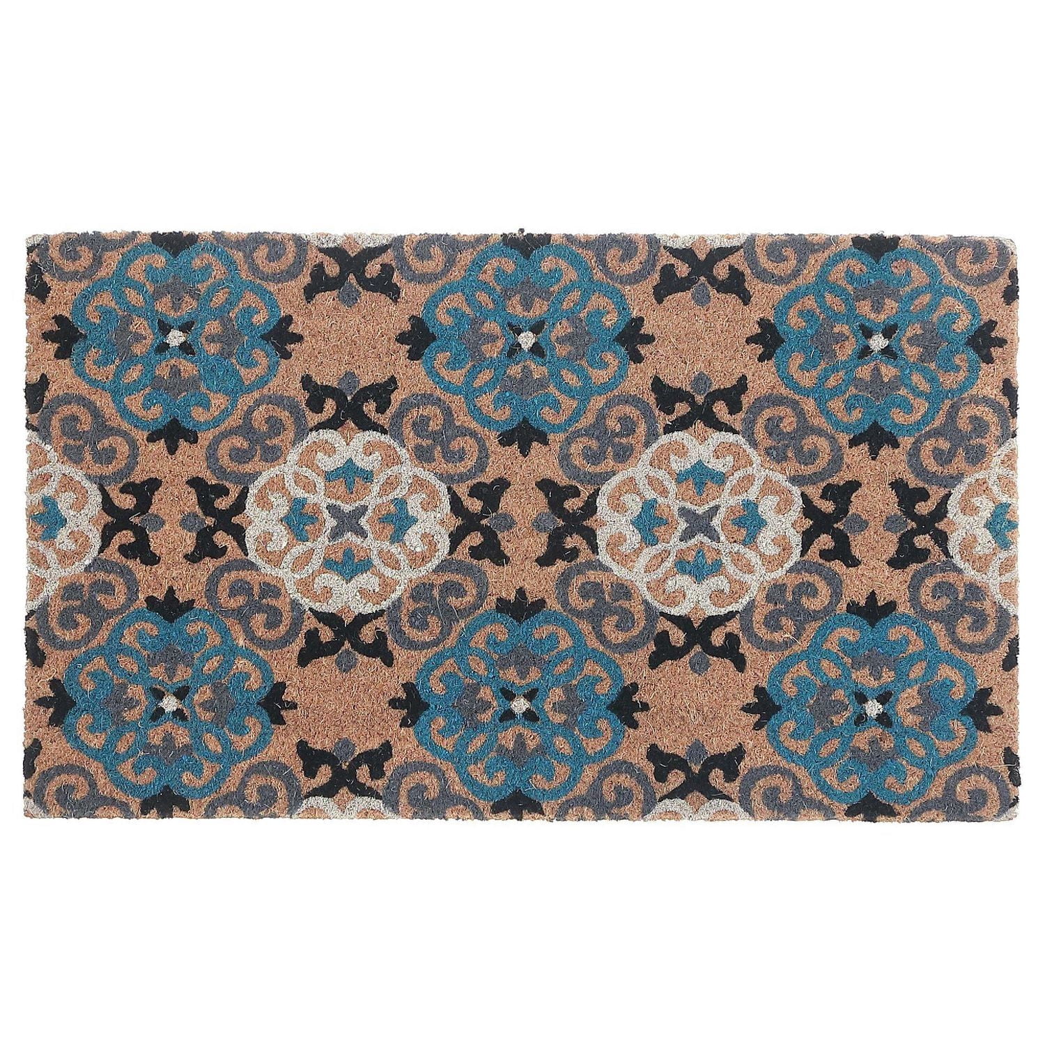Coir Door Mat Serenity Pattern
