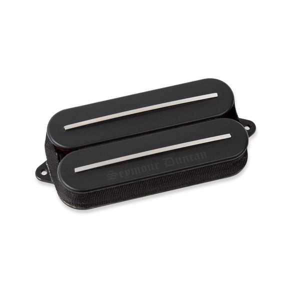 Seymour Duncan Black Winter Rails Bridge Humbucker Pickup 6-String, Passive, High-Output, Ceramic Magnets Black