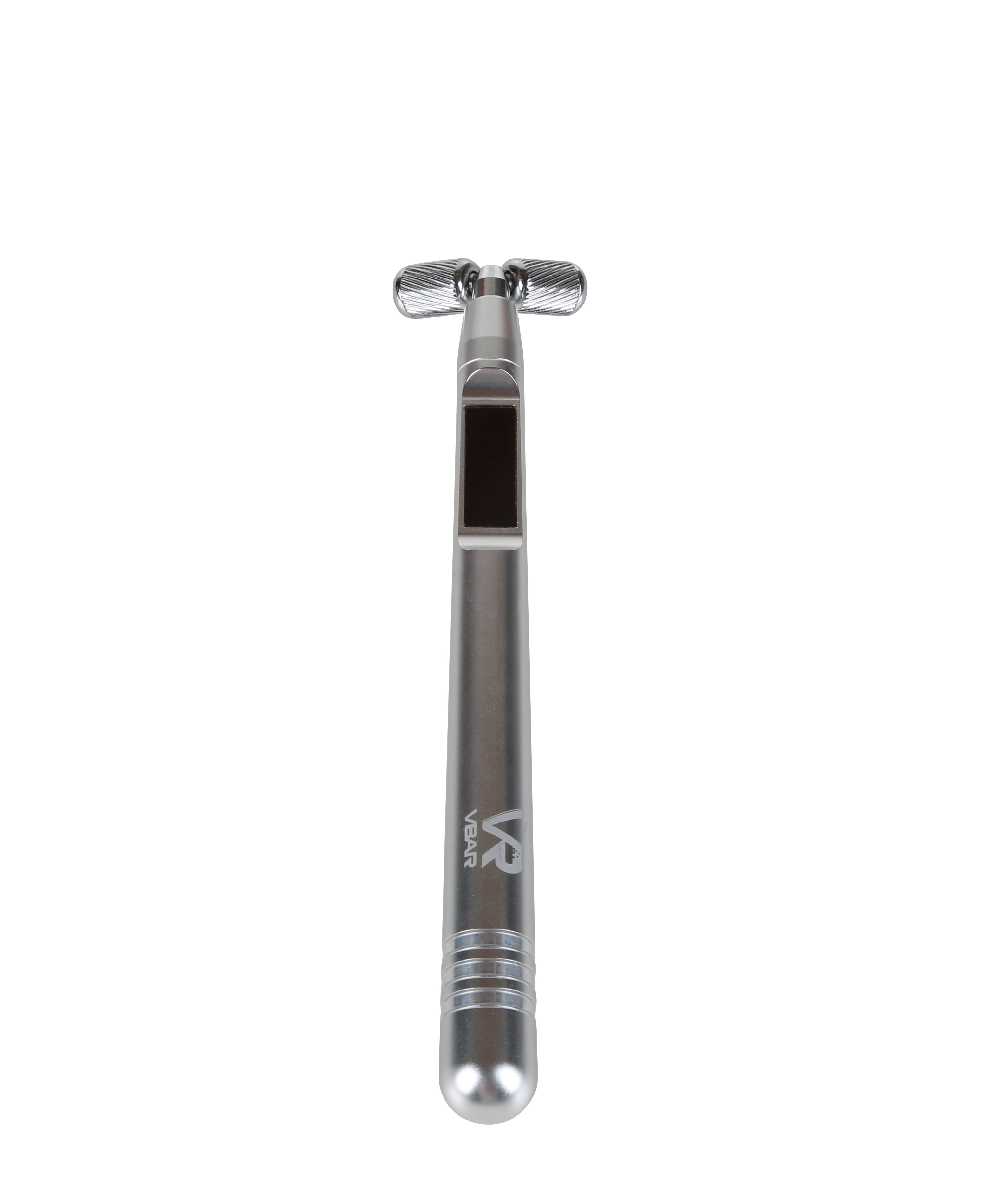 Prospera DL004 Solar Facial Massager V Shape Roller Face Lifting  Skin Care Tool (Silver)