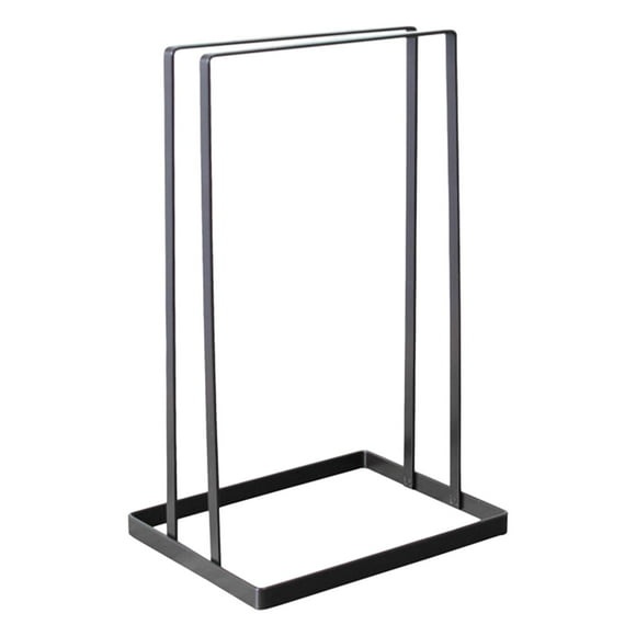 Rongfmy Closet Hanger Stand Coat Hanger Organizer Towel Shelf Iron Clothes Hanger Holder 30cm H
