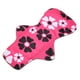 thumbnail image 4 of Toalla menstrual lavable, 33 cm de largo, ecológica, para higiene femenina, toalla sanitaria grande reutilizable de carbón de bambú, 4 of 8