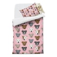 thumbnail image 2 of Pit Bull Terrier Duvet Cover and Pillowcase Set for Single Bedding, Bedroom Accessories for Kids Teens, 2 of 5