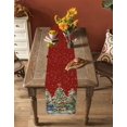 thumbnail image 4 of Table Runners 90 Inches Long Dress Scarves, Red Christmas Tree Farmhouse Coffee/Dining/Kitchen Table Runner for Living Room, Xmas Tree Snowflake Bunny 13x90 Inch, 4 of 7