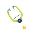 thumbnail image 1 of Juego de autoentrenamiento de tenis Vogacara Entrenador colgante 2 Raquetas 6 Pelotas, 1 of 6