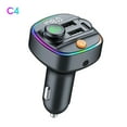 thumbnail image 1 of Car MP3 Bluetooth Transmitter Dual USB Charger With AUX Calling Fast Accessories Input Auto A2K3 Charging Adapter, 1 of 8