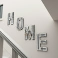 thumbnail image 2 of SHYFOY 4 Pcs Home Letter for Wall Decor Mirrored Crushed Diamond Home Decor for Living Room Bedroom, 2 of 3
