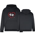 thumbnail image 5 of guisaled Heated Hoodie Pullover 5 Heating Zones Lightweight Warm Fleece Heated Hooded Sweatshirt Winter Outdoor Hunting Coats, 5 of 9