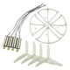 thumbnail image 1 of de 4 Hélice con 4pcs Motores 4pcs Protectores para H502E H502S Reemplazos Hugo Repuestos para aviones no tripulados Hubsan H502E H502S, 1 of 10