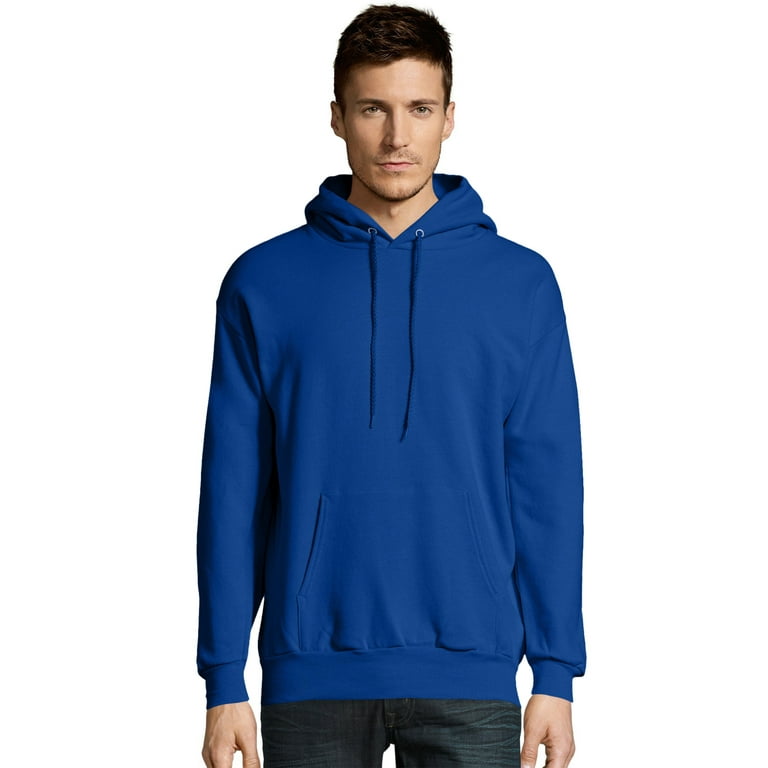 Hanes royal sales blue hoodie