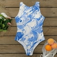 thumbnail image 6 of ANINEO 2025 Women Swimwear Fashionable Summer Sexy Printed Bikini Jumpsuit Monokini (2) Stylish Hawaii Tropical Brazilian Beachwear, 6 of 7