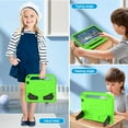 thumbnail image 6 of SUPNICE Kids Case for Fire Max 11 Tablet (13th Generation, 2023 Release), Fire Max 11 Tablet Case, Shockproof Lightweight Hanle Stand Case for All-New Amazon Kindle Fire Max 11 Tablet - Green, 6 of 6