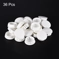 thumbnail image 3 of Uxcell 36Pack 1-11/64" Plastic Hole Plugs Panel Flush Type Knockout Locking Plugs, White, 3 of 5
