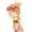 Colorful yellow colo, variant on Canvas Multifunctional Wrist Lanyard Featuring Floral Pattern for Secure Everyday Carry and Activity