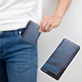 thumbnail image 5 of Boovnll Tool Kit, Men's Wallet Leather Rfid Blocking Wallet Large Capacity Vintage Bifold for Travel Business Wallet, Tool Set, Home Essentials, Household Essentials, 5 of 5